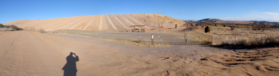 Reclamation Project underway at the Tyrone Copper Mine.